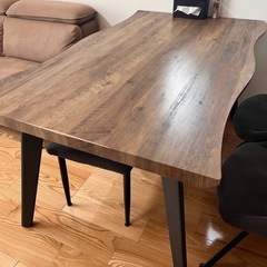 一枚木風　ダイニングテーブル