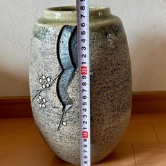 花瓶　信楽焼　信楽焼花瓶の画像