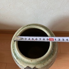 花瓶　信楽焼　信楽焼花瓶の画像