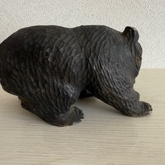 木彫り熊 北海道 小さめの画像