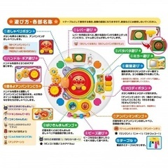 アンパンマン たっちしてタッチ！テーブル　美品の画像
