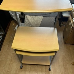 パソコンデスクの画像