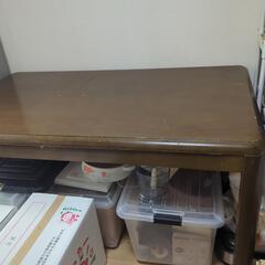 ダイニングテーブル コタツの画像