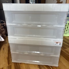 トラスコ中山 折りたたみコンテナ 50L 2個セット CR-S50N TMの画像