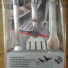 新品　weber ウェーバー　ポータブルツールセット3ピースの画像