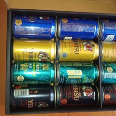 【受け渡し予定者決まりました】エビス12缶セット