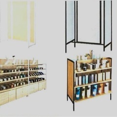 店硏倉意　
ゴールド売台セットの画像