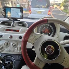 フィアット500 1.2 8V ポップ 検R8.2迄 ETC ドラレコ バックカメラ ナビ Bluetooth 機関良好 
の画像