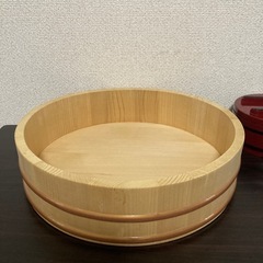 木製　寿司桶　寿司おけ　銘々寿司おけの画像