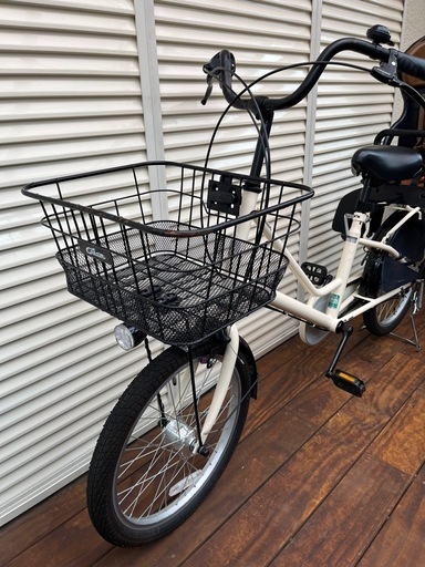 【値下げ】自転車 あさひ クリームカーゴ 3段変速 チャイルドシート付き