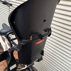 【値下げ】自転車 あさひ クリームカーゴ 3段変速 チャイルドシート付きの画像