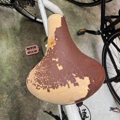 白い自転車譲ります！の画像