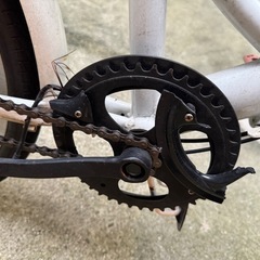 白い自転車譲ります！の画像