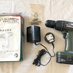 【取引予定者決定】KANETA ACD-72 コードレス ドリル＆ドライバー　充電式の画像