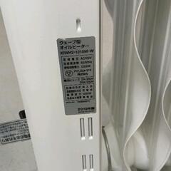 0810-003 2019年製 IRIS OHYAMAオイルヒーターウェーブ型/電気ストーブの画像