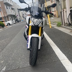 【値下げ】BMW G310R 車検2年　中免OK 外装ピカピカ　オプション多数 ETC 付き　全てコミコミの画像