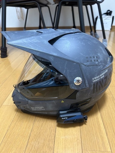 フルフェイスヘルメット　インカム付き