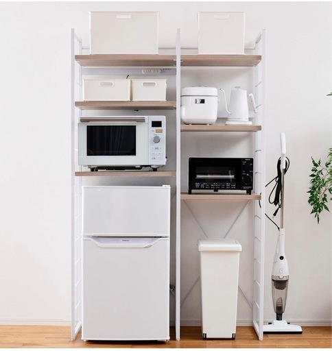 【お盆セール】新品未開封
家電収納ラック(※定価23,999円)