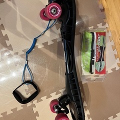 JDRAZOR キックボード キャリーバッグセット ブラック ブルーの画像