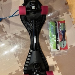 JDRAZOR キックボード キャリーバッグセット ブラック ブルーの画像