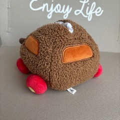 PUIPUIモルカー BIGぬいぐるみ～ポテト・テディ～ ティッシュBOXケースの画像