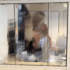 ドレッサー オフホワイトの画像