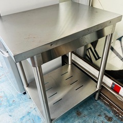 【激安】ステンレス製作業台の画像