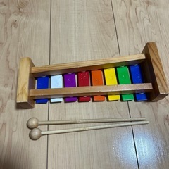 おもちゃ　鉄琴　カラフル　おうち知育の画像
