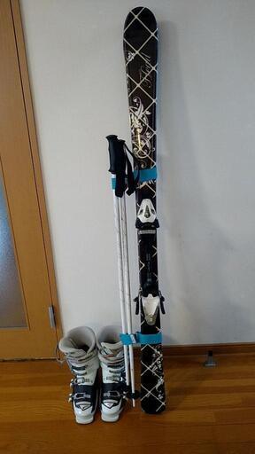 メンテ済 136cm 靴24cm HART 子供用スキーセット 中古(140 メンテ済 136cm 靴24cm HART 子供用スキーセット 中古(140 2025