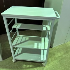 【リユース☆エコちょっぷ】キッチンワゴン