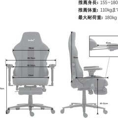 ゲーミングチェア オフィスチェア 高級感 ファブリック 疲れないの画像