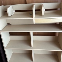 学習机　棚の画像
