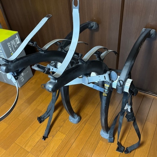 terzo リアサイクルキャリア 3台積み　ブラック