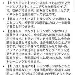 トランポリン　ボディメーカー　
カモフラージュの画像