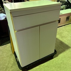 【リユース☆エコちょっぷ】ゴミ箱付きキッチン収納