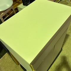 【リユース☆エコちょっぷ】ゴミ箱付きキッチン収納の画像