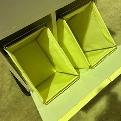 【リユース☆エコちょっぷ】ゴミ箱付きキッチン収納の画像