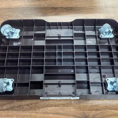 台車　No.3763　ブラウン　ホームキャリー　HCL-E38(DB)　耐荷重50kg　【リサイクルショップどりーむ天保山】の画像