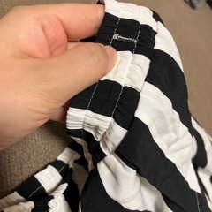 メンズストライプズボン　XLの画像