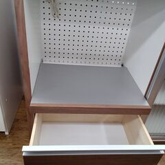 ★リユースのサカイ水戸店★  レンジ台 ブラウン H84×D44.5×W118 クリーニング済み MT5177の画像