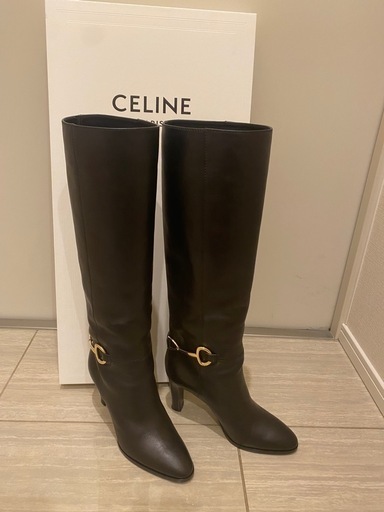 ⭐︎値下げします⭐︎CELINE 黒 ロングブーツ 36