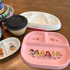 子供向け等の食器の画像