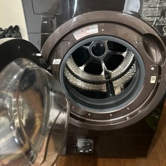 東芝 TOSHIBA ザブーン洗濯ドラム式洗濯機 電気洗濯乾燥機 TW-127X8の画像