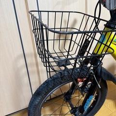 子供用　自転車　dバイク　16インチ　補助輪　　イエロー　の画像