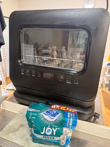 工事不要の食洗機