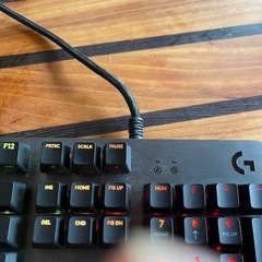 ロジクール G512 キーボード ＋ M-U0052ゲーミングマウス 2点セットの画像