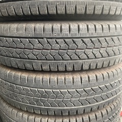 年式2021 BRIDGESTONE 155/80R14 スタッドレスタイヤ4本
の画像