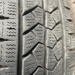 年式2021 BRIDGESTONE 155/80R14 スタッドレスタイヤ4本
の画像