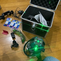 VOICE レーザーレベルVLG-5Xと自動追尾機VC-G 現状渡し(中古 完動品-チェック済み)の画像