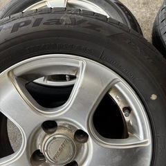 175/70R14 ブリヂストン　Playz PXⅡ アルミ付　4本セットの画像